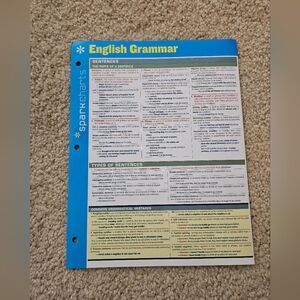 SparkCharts English Grammar Guide